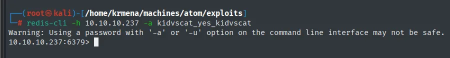 autenticación en Redis con kidvscat_yes_kidvscat