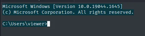 shell SSH como viewer en DVR4 (Windows 10.0.19044)