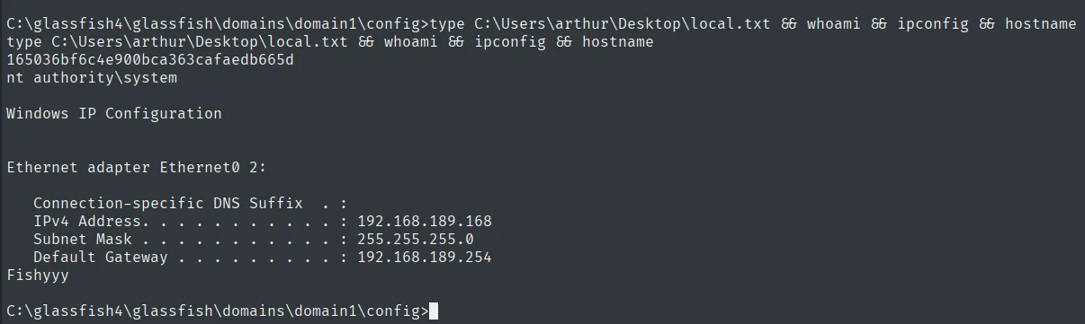 local.txt como SYSTEM