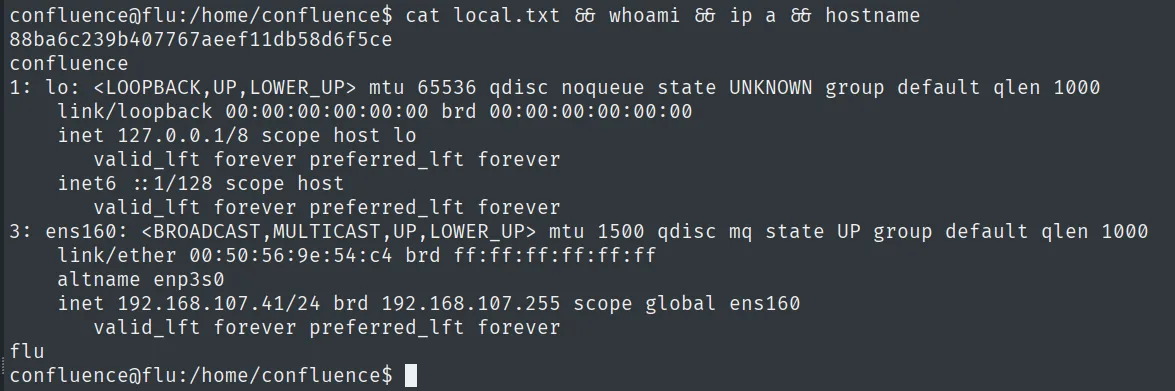 local.txt leída como confluence en flu