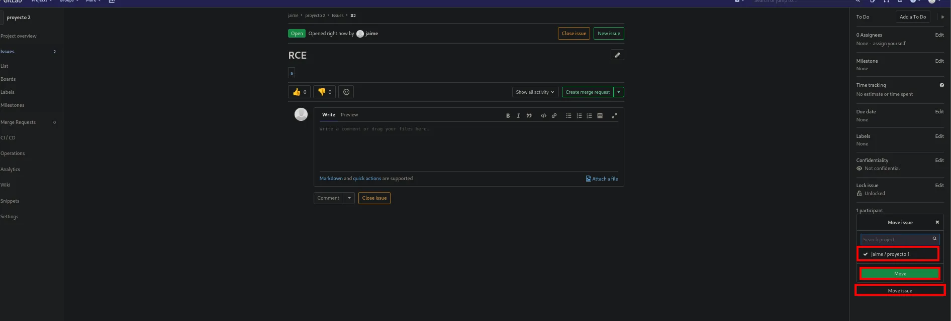 moviendo el issue a proyecto1 para que GitLab copie secrets.yml