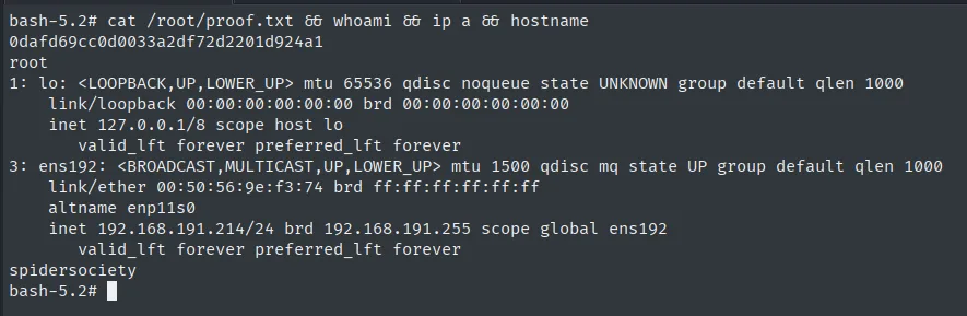 proof.txt como root