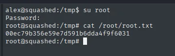 su root con la contraseña del KeePass y flag final
