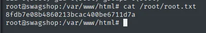 cat de root.txt como root