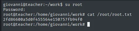 su root con expelled y lectura de root.txt
