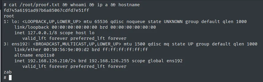 proof.txt como root